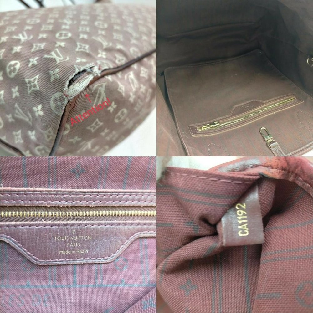 Auth Louis Vuitton Neverfull Mm Tote #20369L48 - Picture 12 of 13